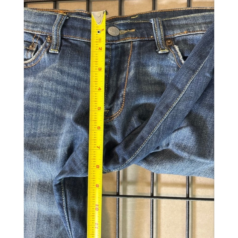 Lucky Brand Crop Jeans Womens 8/29 Medium Wash Stretch Denim Straight 7WP1064 - Picture 9 of 11